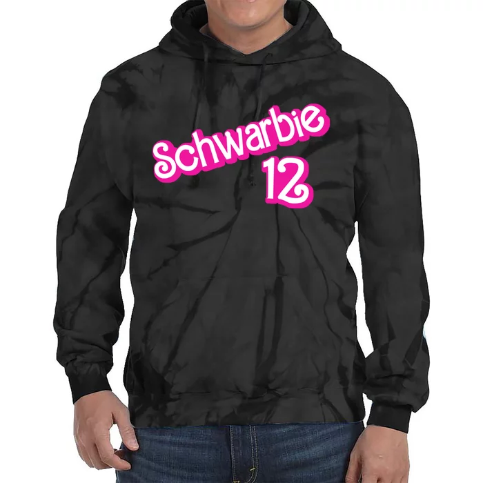 Schwarbie Tie Dye Hoodie