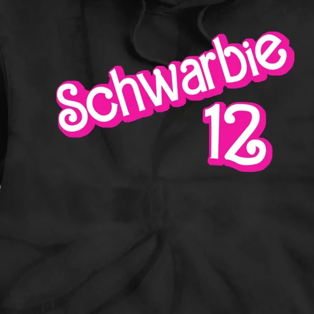 Schwarbie Tie Dye Hoodie