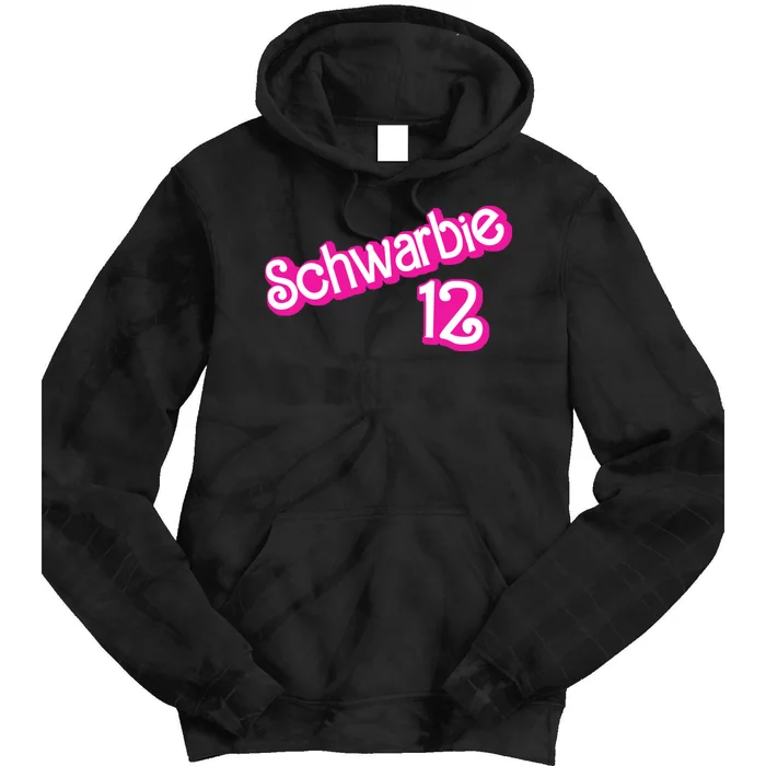 Schwarbie Tie Dye Hoodie