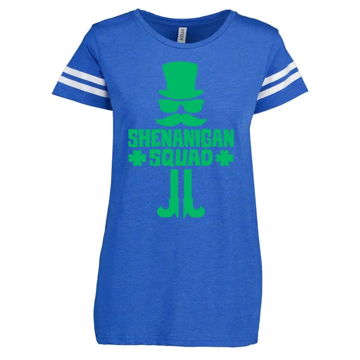 Shenanigans Squad Cute Gift St Patrick's Day Gift Enza Ladies Jersey Football T-Shirt