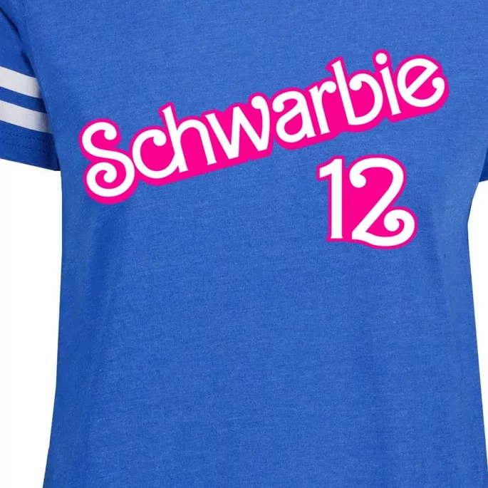 Schwarbie Enza Ladies Jersey Football T-Shirt