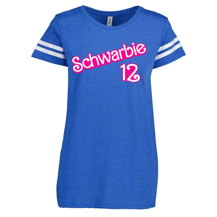 Schwarbie Enza Ladies Jersey Football T-Shirt