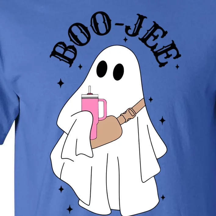 Spooky Season Cute Ghost Halloween Costume Boujee Boojee Meaningful Gift Tall T-Shirt