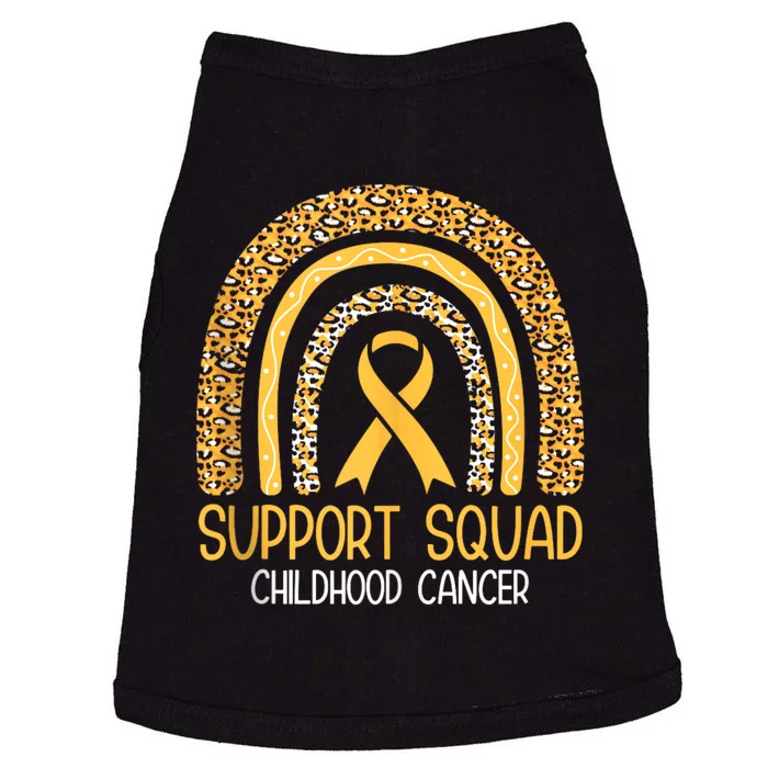 Support Squad Childhood Cancer Doggie Tank