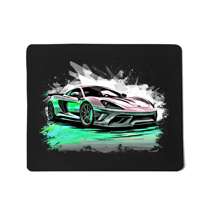 Supercar Sports Car Exotic Concept Art Hypercar Graphic Meaningful Gift Mousepad