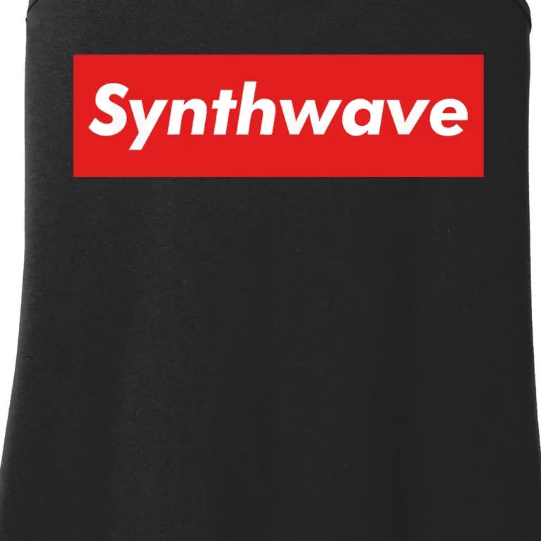 Synthwave | Synthwave Chillwave Retro 80s Aesthetic Design Ladies Essential Tank