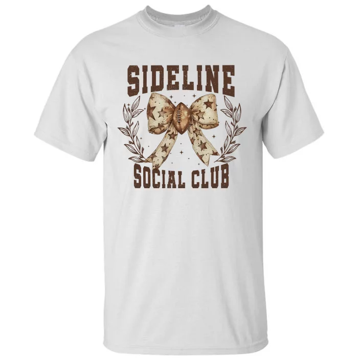 Sideline Social Club Fall Coquette Bow Tall T-Shirt