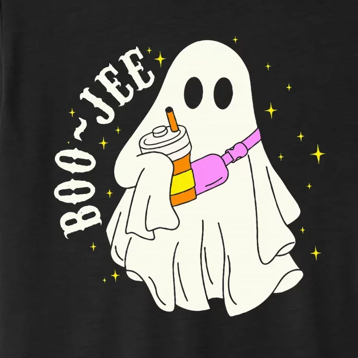 Spooky Season Cute Ghost Halloween Costume Boujee BooJee ChromaSoft Performance T-Shirt