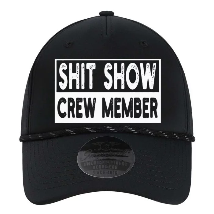 Shit Show Crew Member Funny Employees Friends Family Performance The Dyno Cap