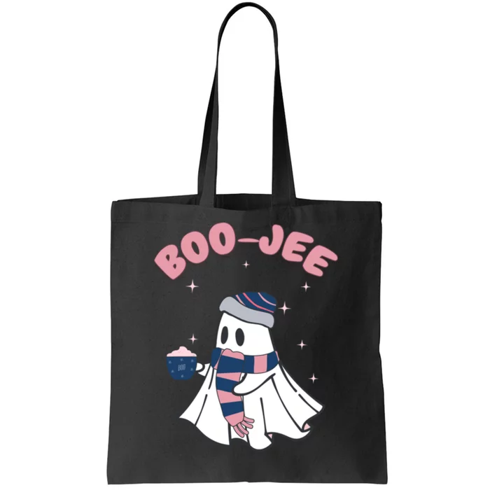 Spooky Season Cute Ghost Halloween Costume Boujee Boojee Tote Bag