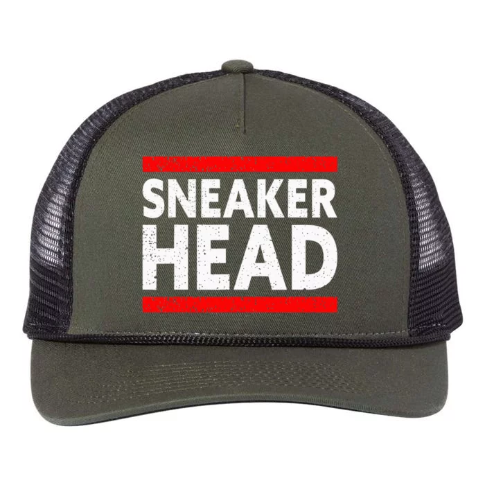 Sneakerhead Sole Collector Sneaker Junkie Sneaker Lover Retro Rope Trucker Hat Cap