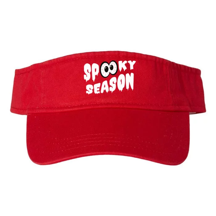 Spooky Season Crazy Eyes Halloween Valucap Bio-Washed Visor