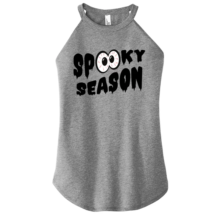 Spooky Season Crazy Eyes Halloween Women’s Perfect Tri Rocker Tank