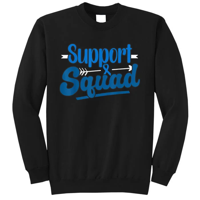 Support Squad Colon Cancer Awareness Sweatshirt