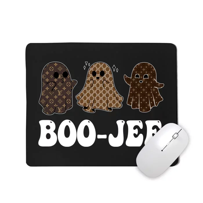 Spooky Season Cute Ghost Halloween Costume Boujee Boo Jee Mousepad