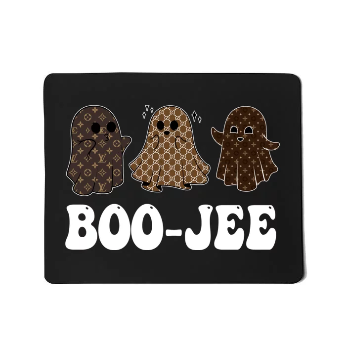 Spooky Season Cute Ghost Halloween Costume Boujee Boo Jee Mousepad