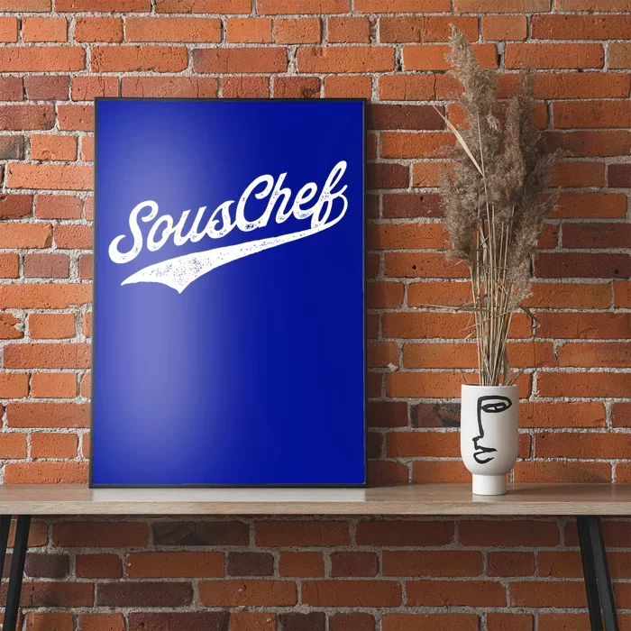 Souschef Sous Chef Gift Poster