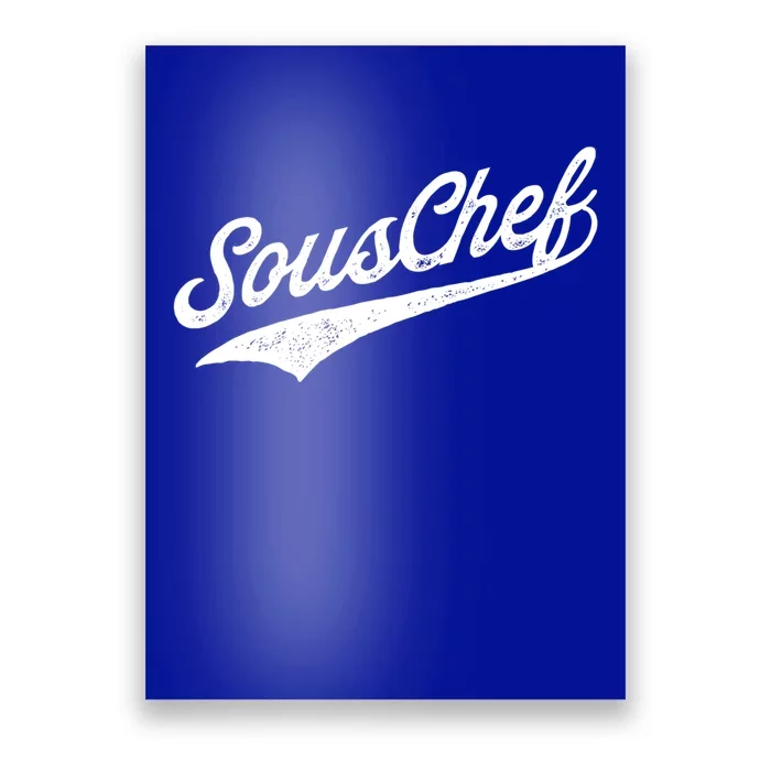 Souschef Sous Chef Gift Poster