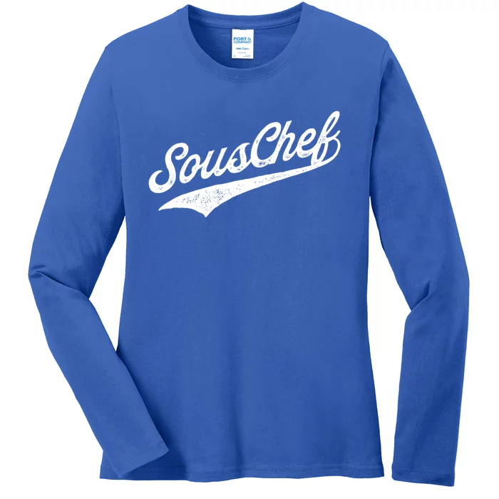 Souschef Sous Chef Gift Ladies Long Sleeve Shirt