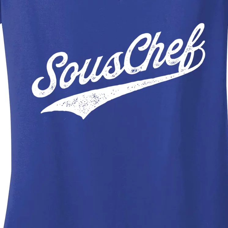 Souschef Sous Chef Gift Women's V-Neck T-Shirt