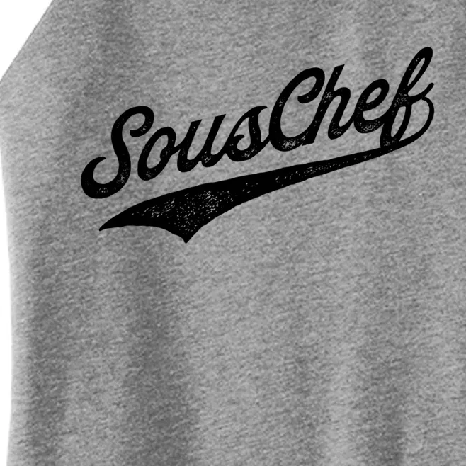 Souschef Sous Chef Gift Women’s Perfect Tri Rocker Tank