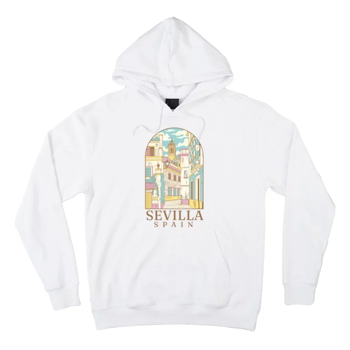 Sevilla Spain City Hoodie