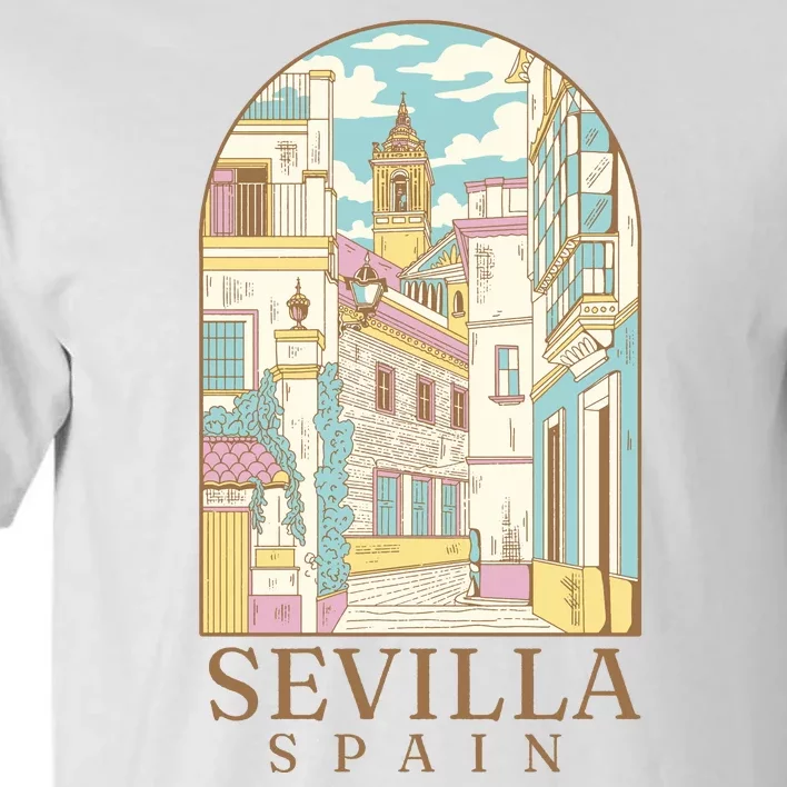 Sevilla Spain City Tall T-Shirt