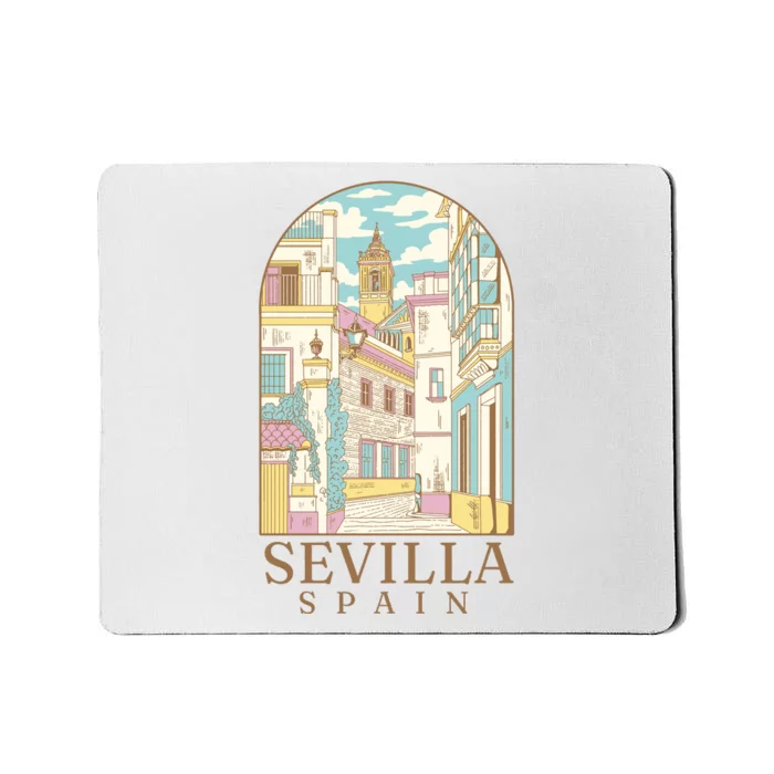 Sevilla Spain City Mousepad