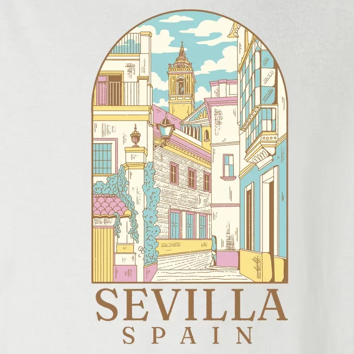 Sevilla Spain City Toddler Long Sleeve Shirt