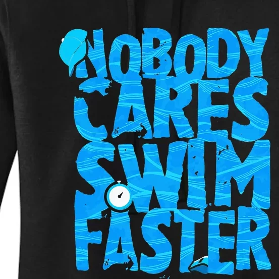 Swimming Sarcasm Coach Quote Swimmer Beach Lover Women's Pullover Hoodie