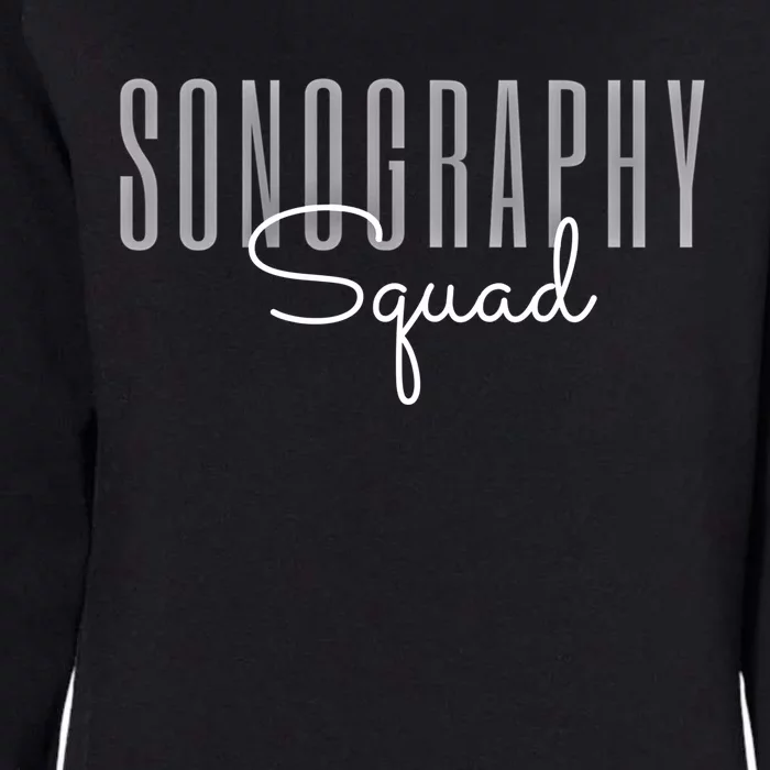 Sonography Squad Cardiac Sonographer Radiology Tech Vascular Gift Womens California Wash Sweatshirt