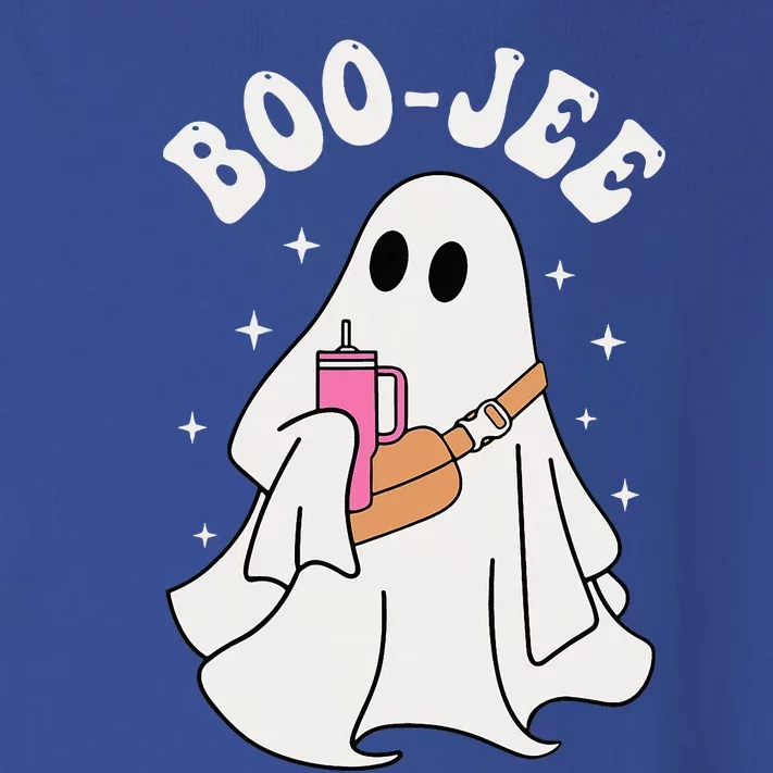 Spooky Season Cute Ghost Halloween Costume Boujee BooJee Toddler Long Sleeve Shirt