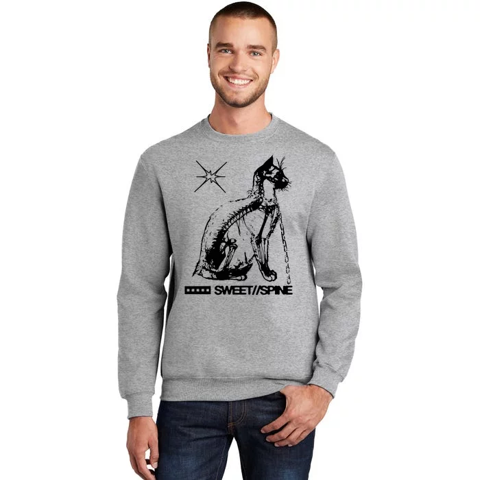 Sweet Spine Cat Sweatshirt