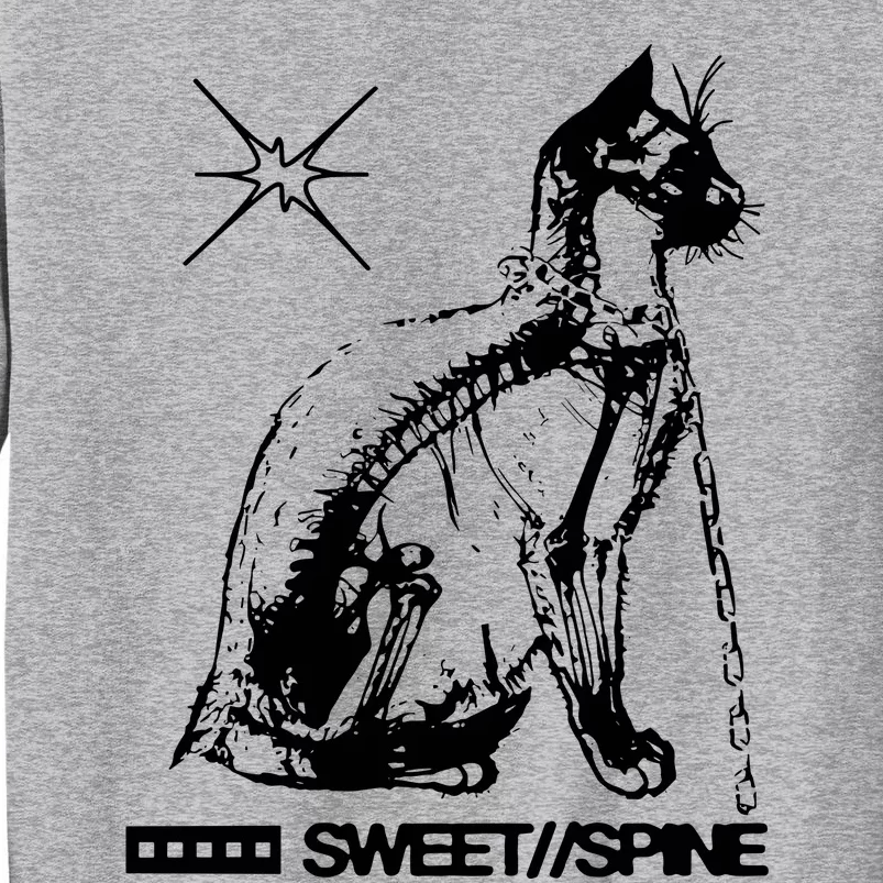 Sweet Spine Cat Sweatshirt