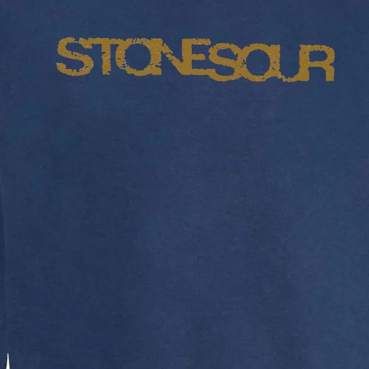 Stone Sour Distressed Logo Garment-Dyed Sweatshirt