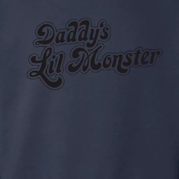 Suicide Squad Daddy's Lil Little Monster Harley Quinn Halloween Fancy Squad Toddler Hoodie