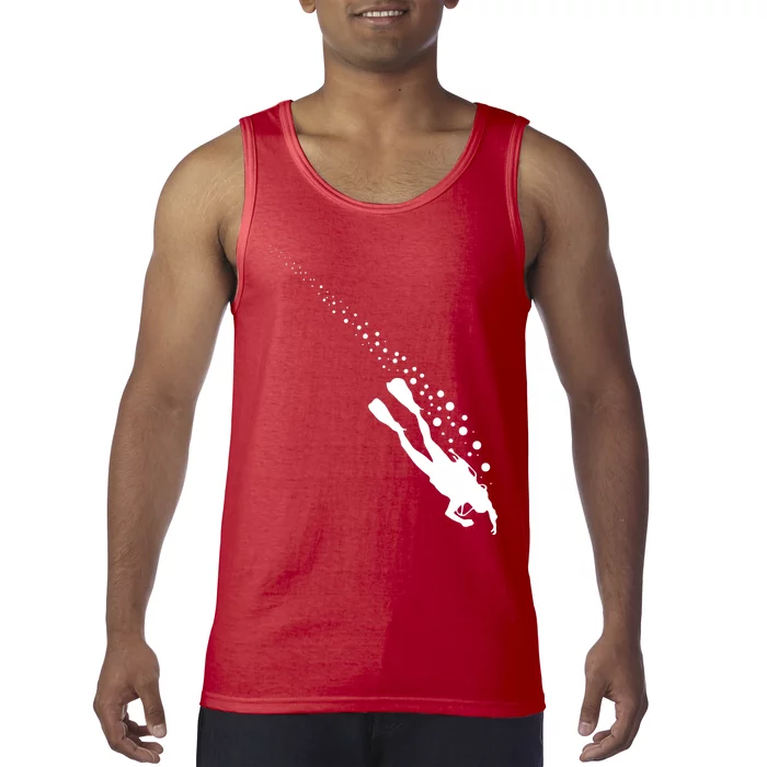 Style Scuba Diving Diver Tank Top