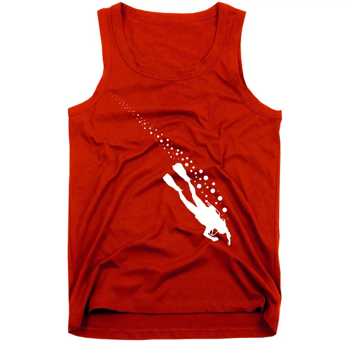 Style Scuba Diving Diver Tank Top