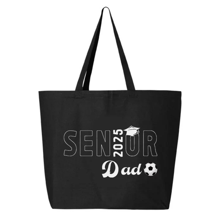 Soccer Senior Dad 2025 Soccer Player Senior Father 2025 25L Jumbo Tote