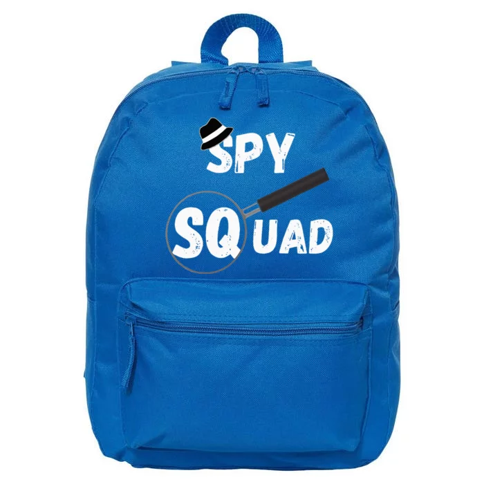 Spy Squad Detective Team Spying Crew Investigate Espionage 16 in Basic Backpack