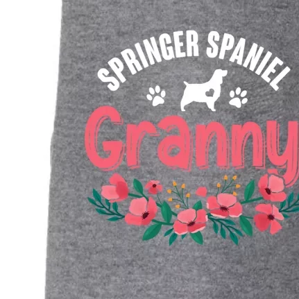 Springer Spaniel Dog Granny Grandma Xmas Dog Lover Christmas Meaningful Gift Doggie 3-End Fleece Hoodie