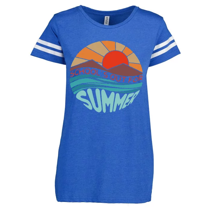 Style Summer Dress SchoolS Out For Summer Enza Ladies Jersey Football T-Shirt