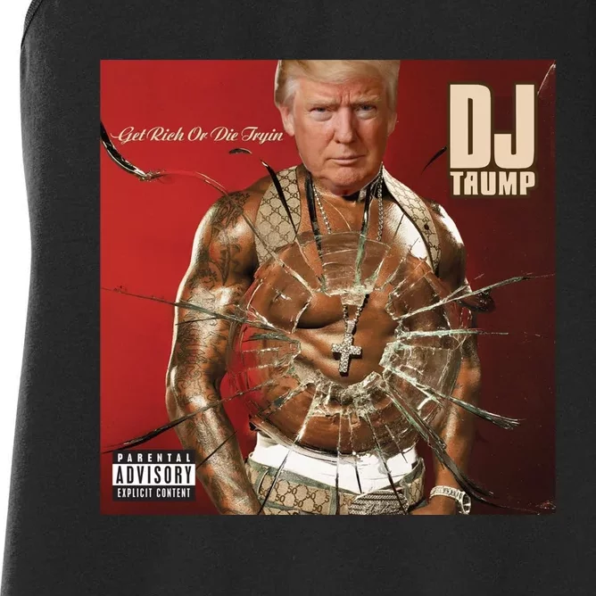 Shithead Steve Dj Trump Get Elected Or Die Tryin Women's Racerback Tank