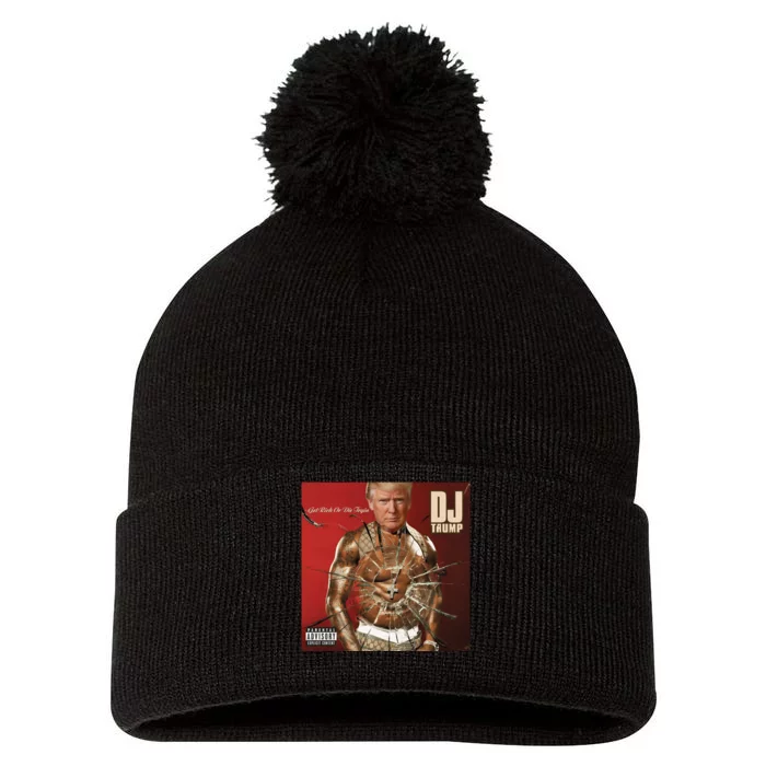 Shithead Steve Dj Trump Get Elected Or Die Tryin Pom Pom 12in Knit Beanie