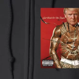 Shithead Steve Dj Trump Get Elected Or Die Tryin Full Zip Hoodie