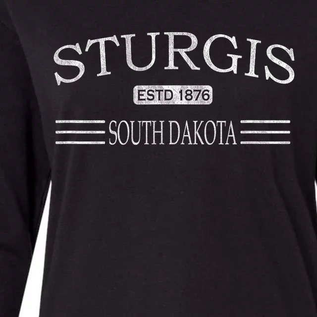 Sturgis South Dakota Sd Womens Cotton Relaxed Long Sleeve T-Shirt