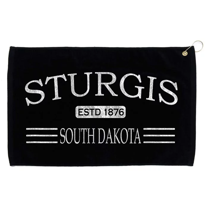 Sturgis South Dakota Sd Grommeted Golf Towel