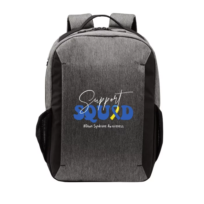 Support Squad Down Syndrome Awareness Month Vector Backpack