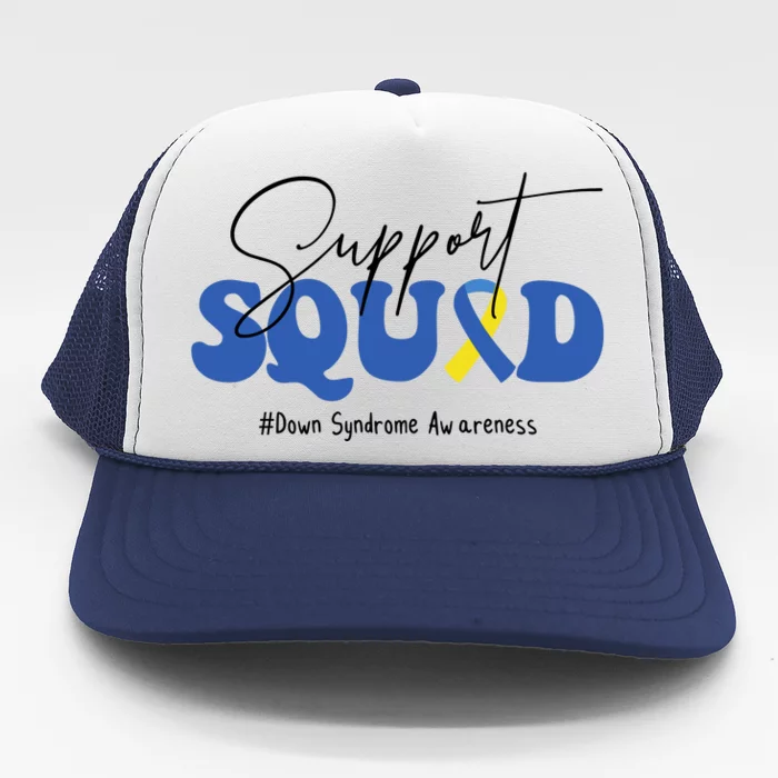 Support Squad Down Syndrome Awareness Month Trucker Hat