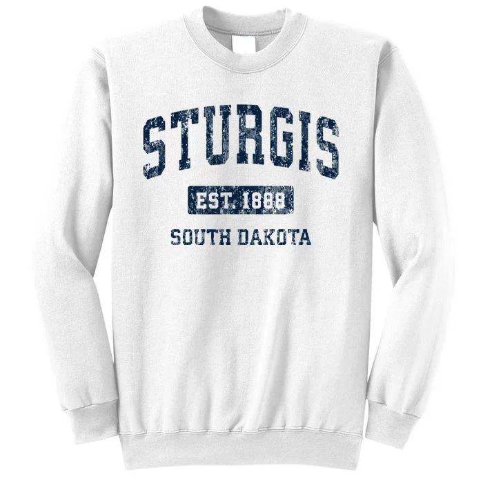 Sturgis South Dakota Sd Vintage Athletic Sports Design Sweatshirt